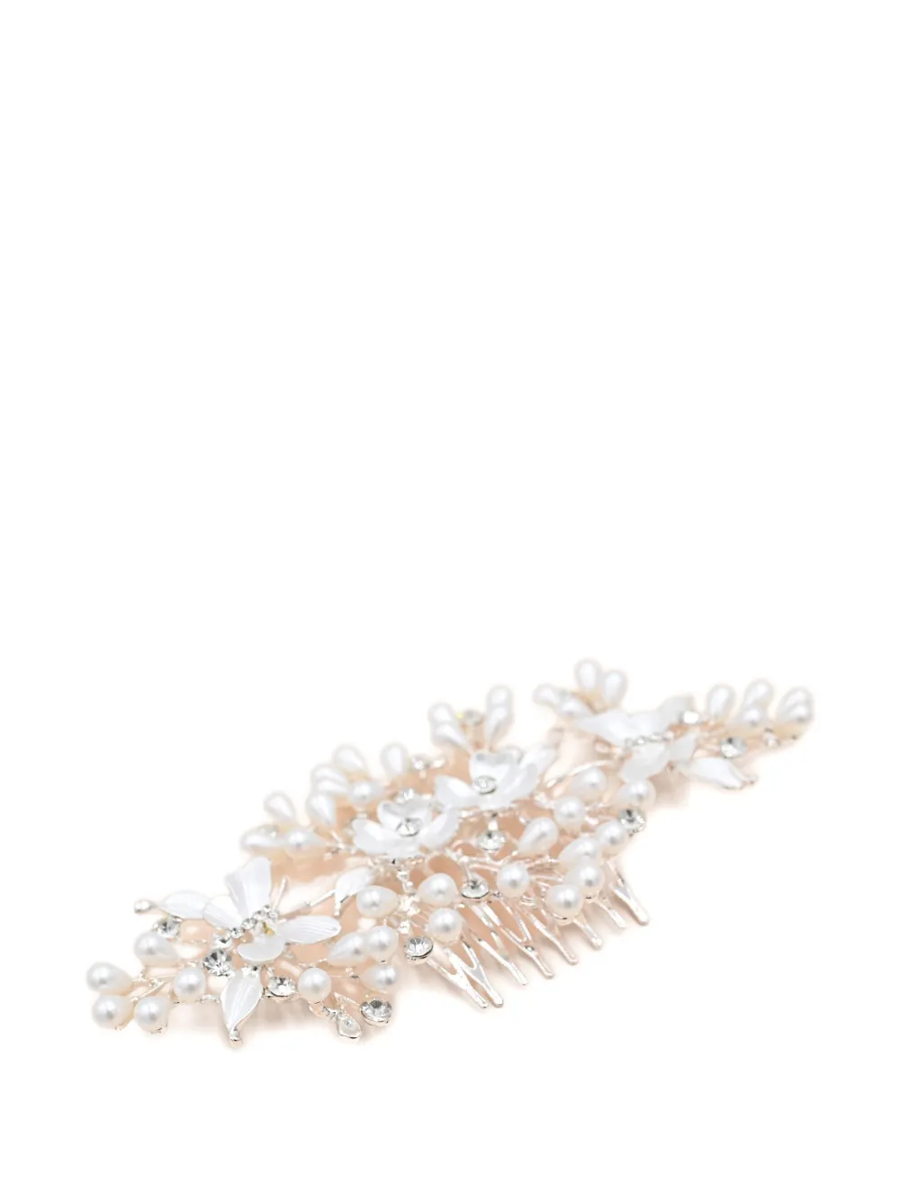 Tulleen Crystal Olea Butterfly Floral hair comb | Hair Clips | Image 2