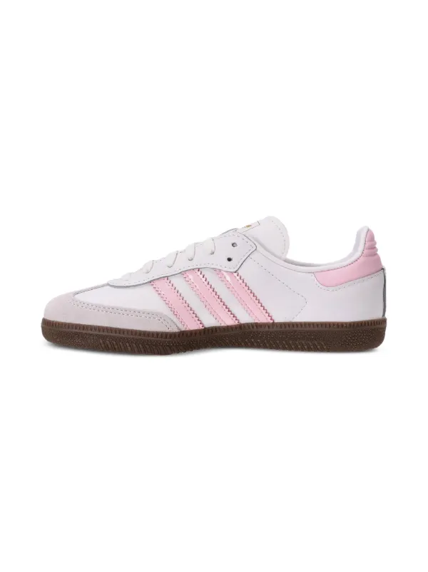 adidas gazelle silver green womens Adidas Samba Women's Ruffle Stripes Pack Wonder Mauve Pink  Modell's  Sporting Goods