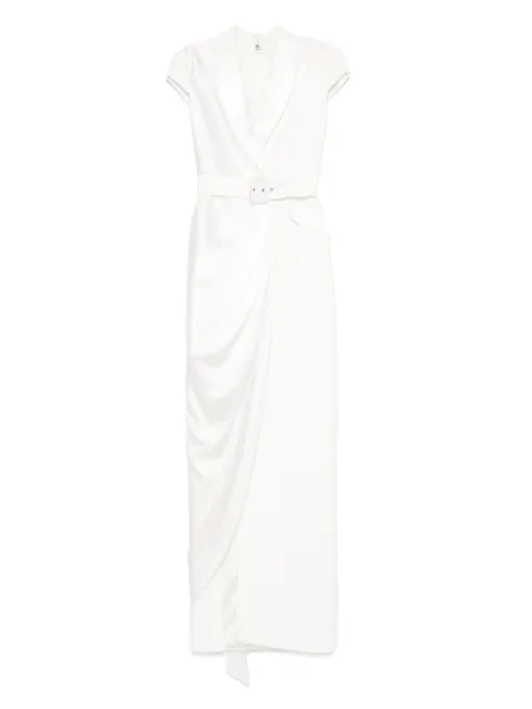 SILK LOVE & LACE asymmetric dress