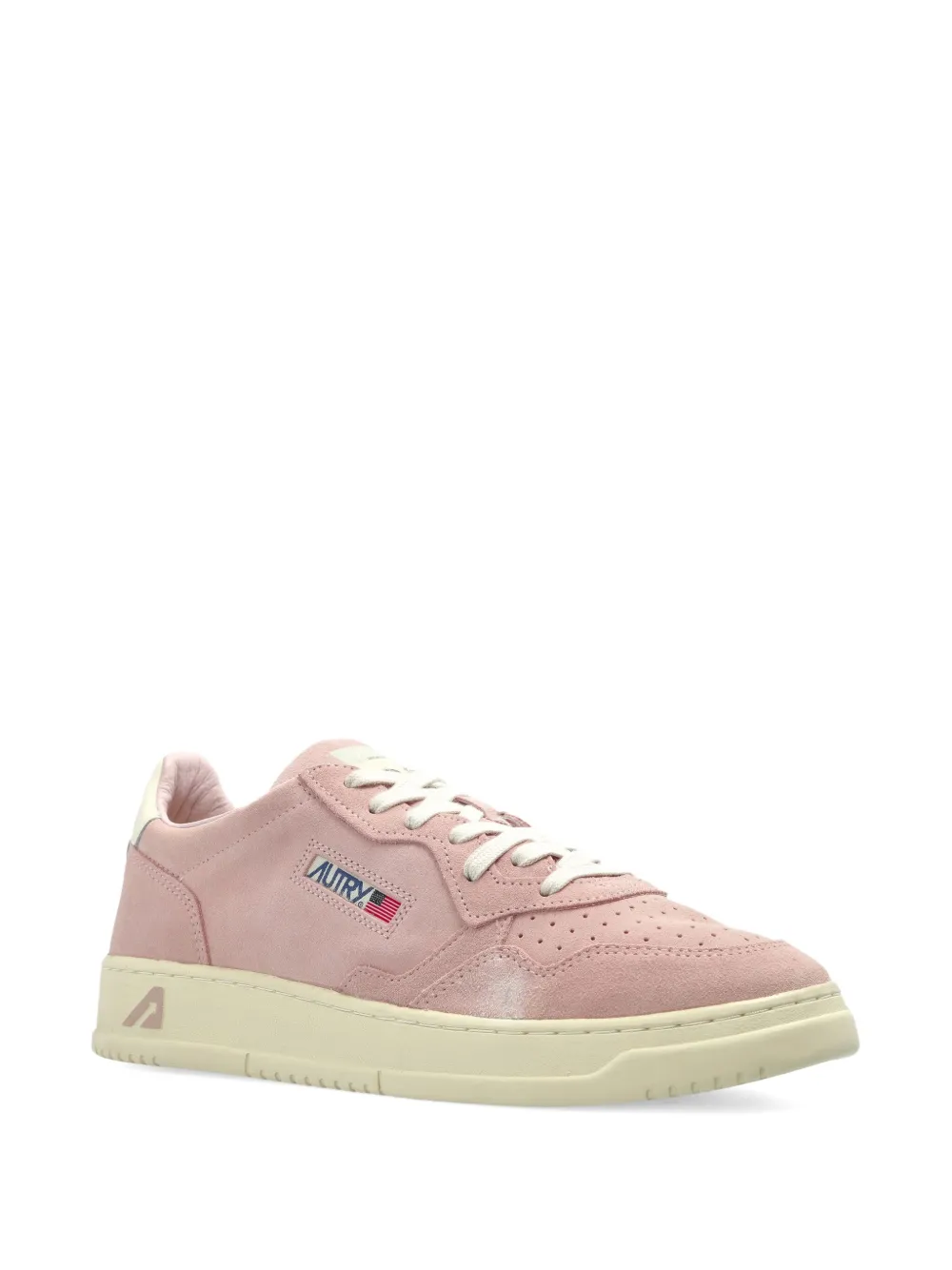 Autry Medalist suede sneakers Pink