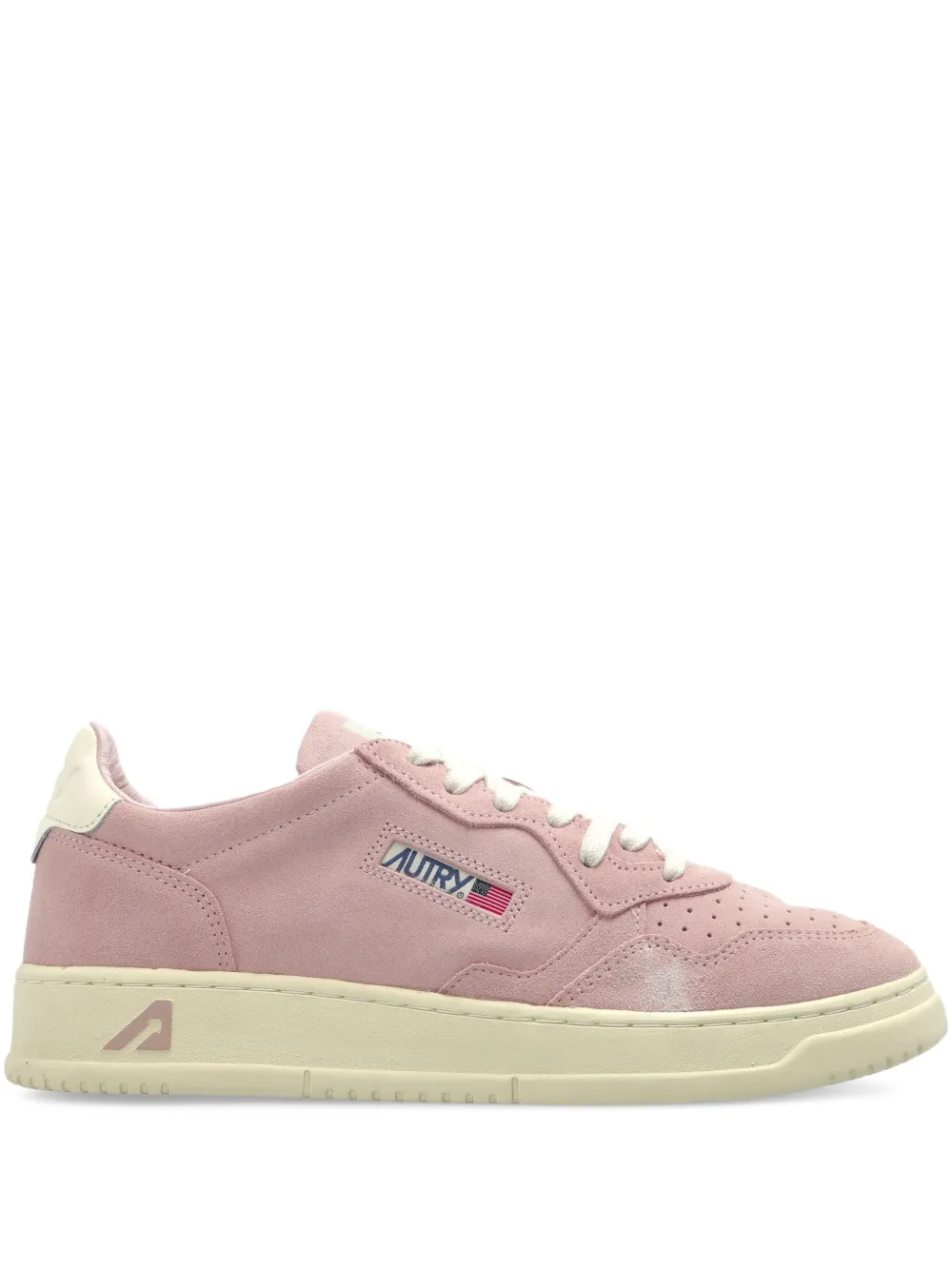 Autry Medalist suede sneakers | Pink | Image 1
