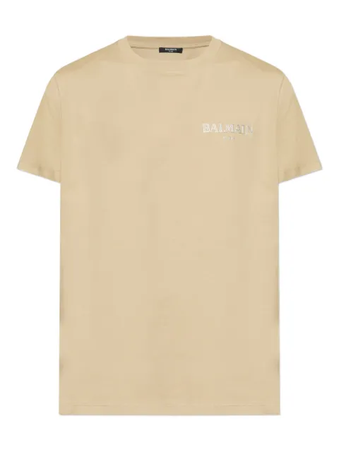 Balmain تيشيرت بطبعة شعار الماركة
