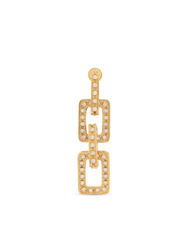 *MARNI* カラークリスタルピアス Marni クリスタル ピアス | ゴールドトーン | FARFETCH JP