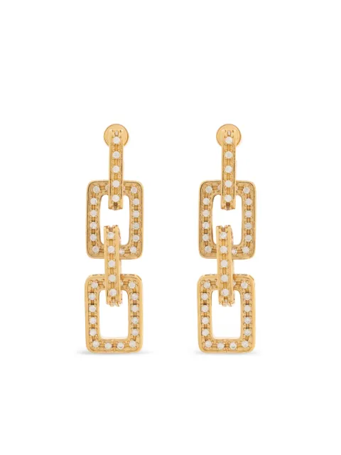 Marni Par de brincos com aplicação de cristal