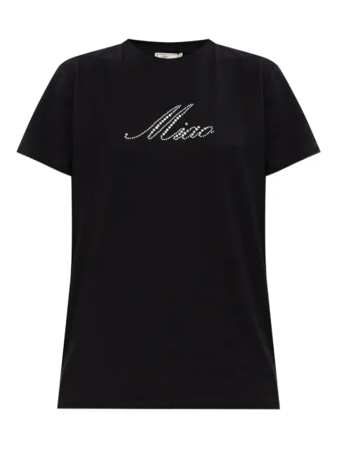 Blumarine crystal-embellished T-shirt