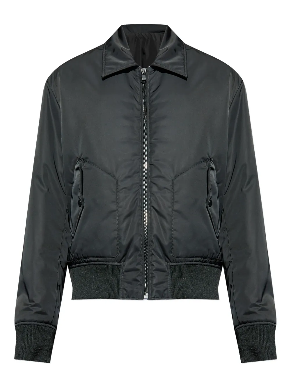 Balmain logo-print bomber jacket | Black | Image 1