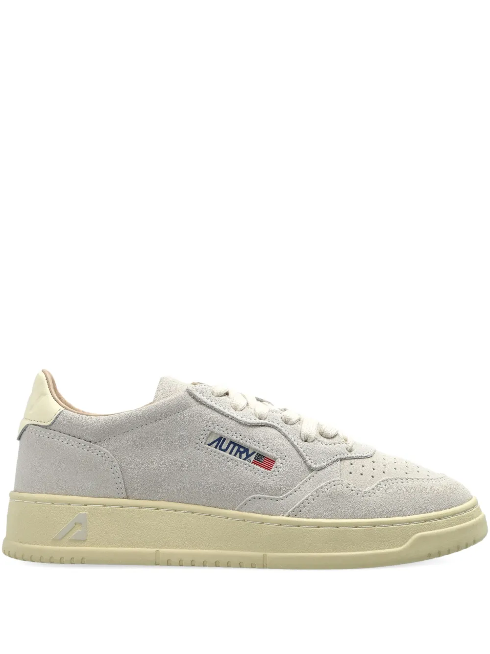 Autry Lace-up Low-top Sneakers In Gray