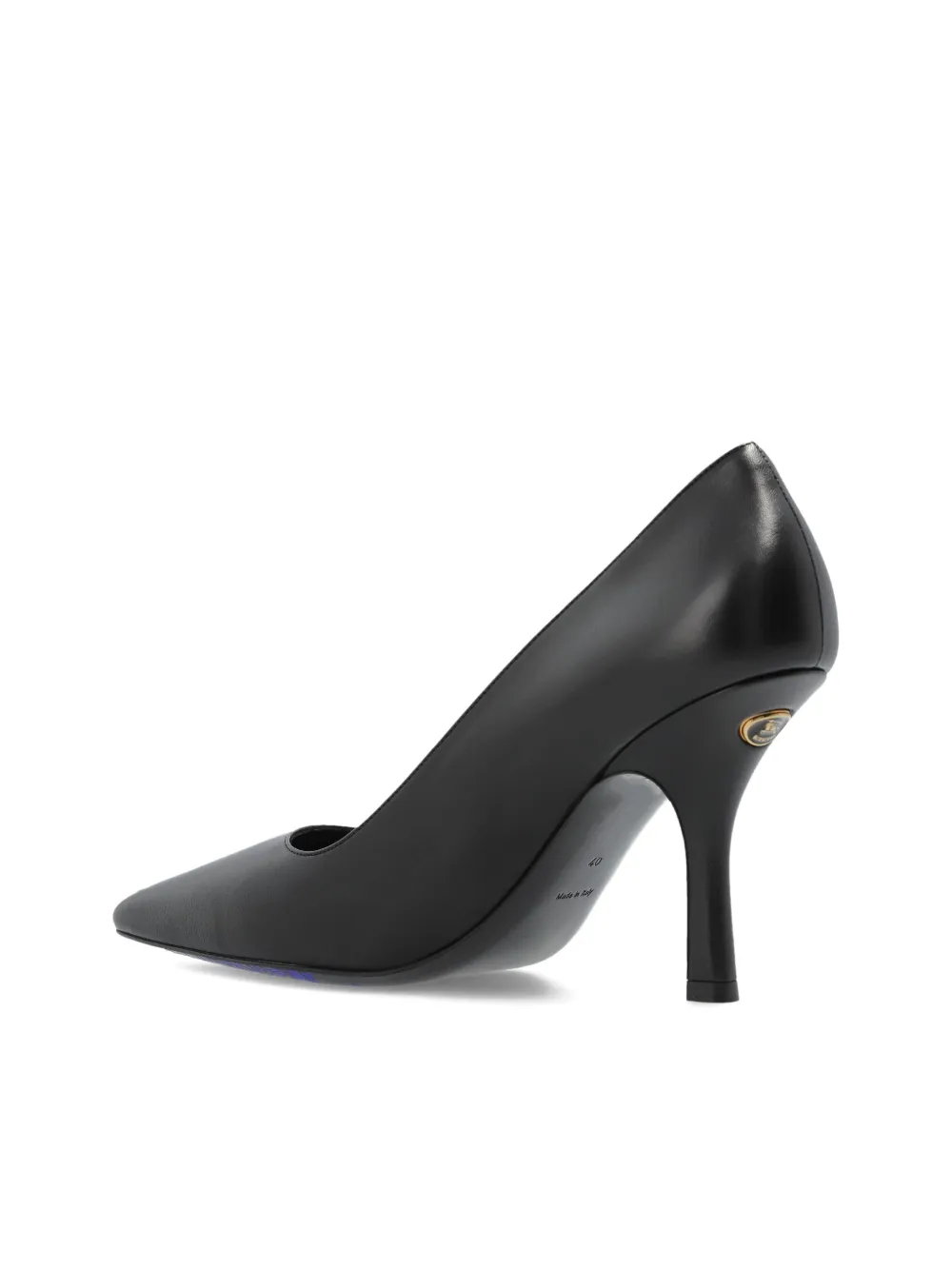 Burberry 100mm leather pumps Zwart