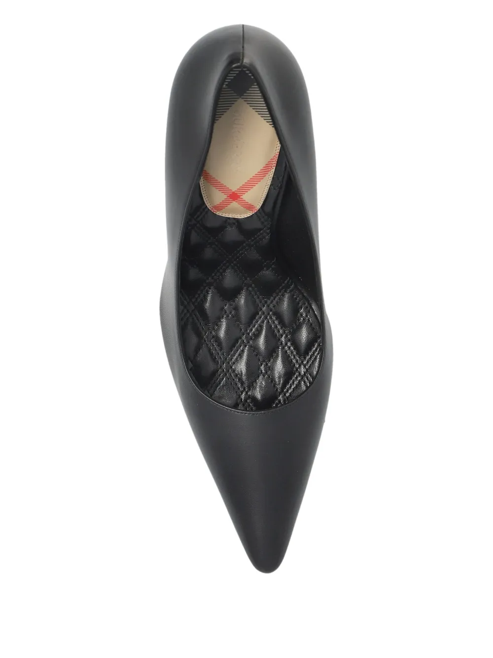 Burberry 100mm leather pumps Zwart