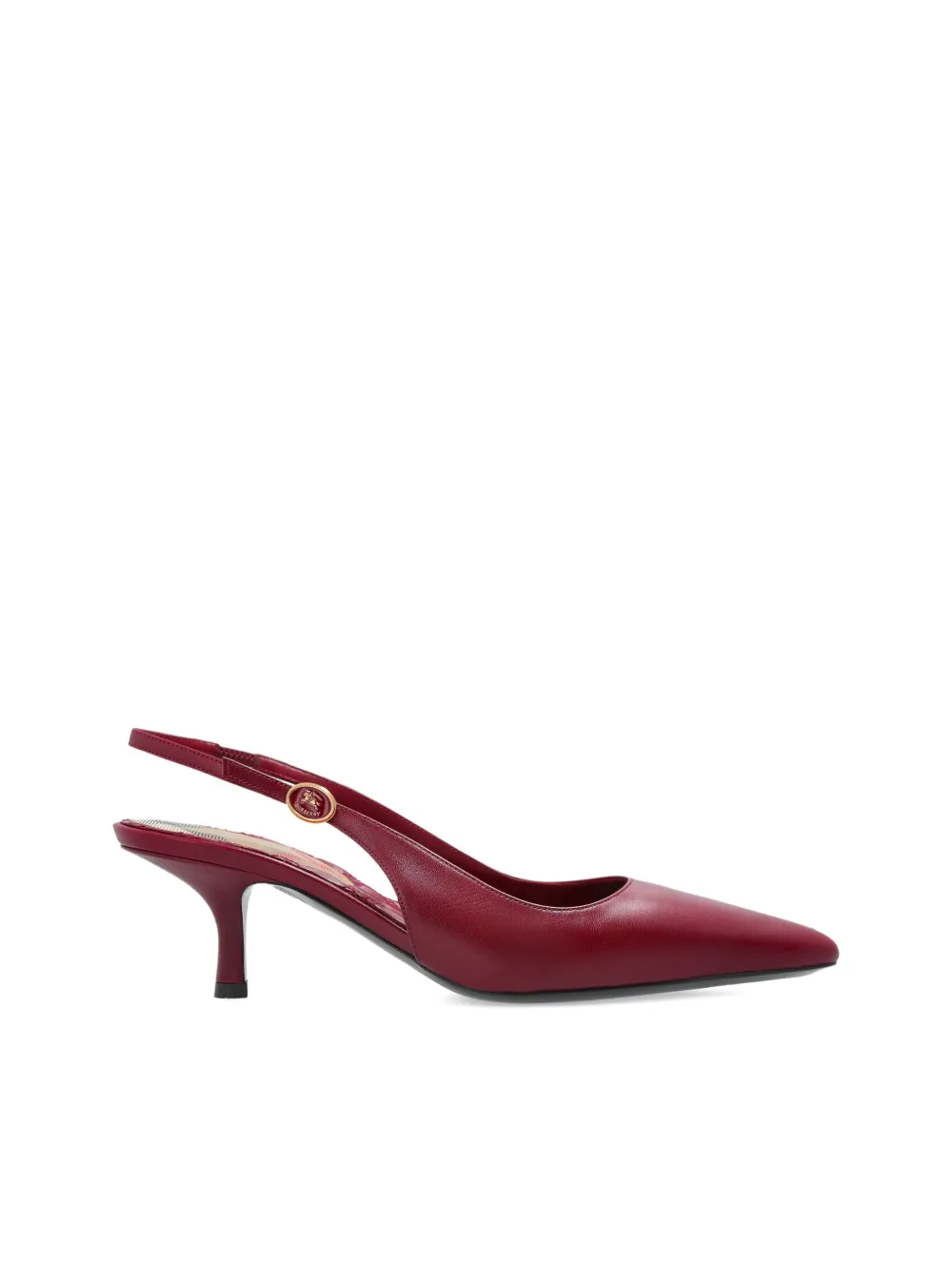 Burberry 60mm leather pumps Rood