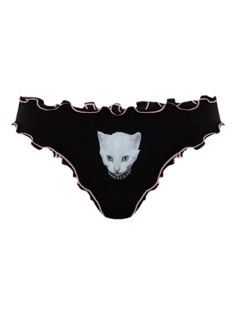 Blumarine cat-print briefs
