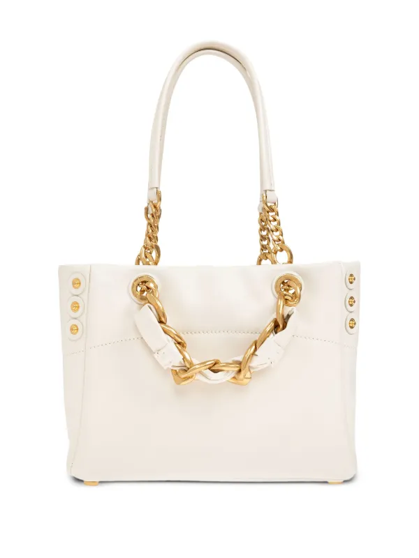 【関税＆送料込み】Balmain 1945 Small Tote Small 1945 Soft tote bag in crackled calfskin - Women | BALMAIN