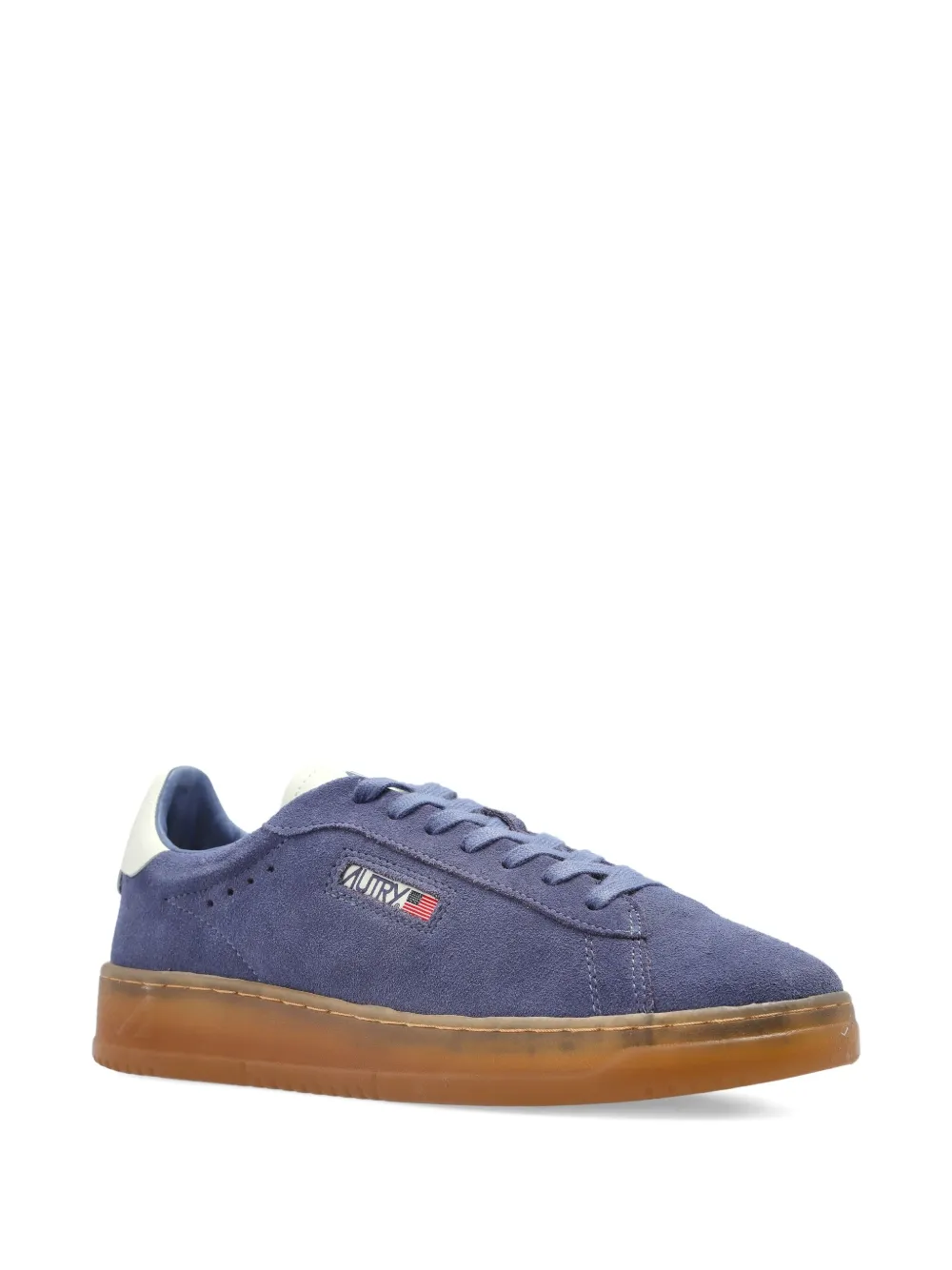 Autry Dallas suede low-top sneakers Blue