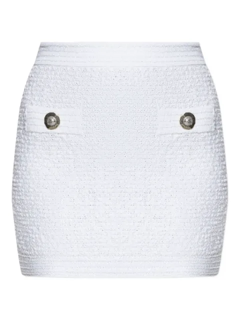 Balmain tweed mini skirt