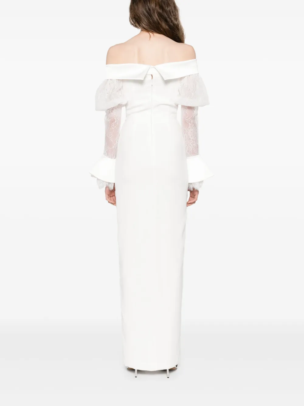 SILK LOVE & LACE Andrea jurk Wit