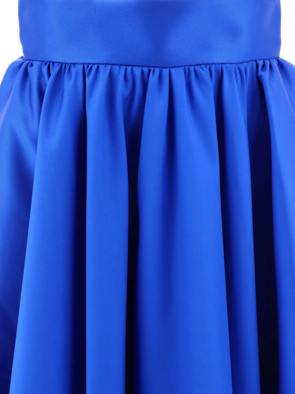 Fit Skirt With Bandeau At The Waist Skirts Blue In Blue