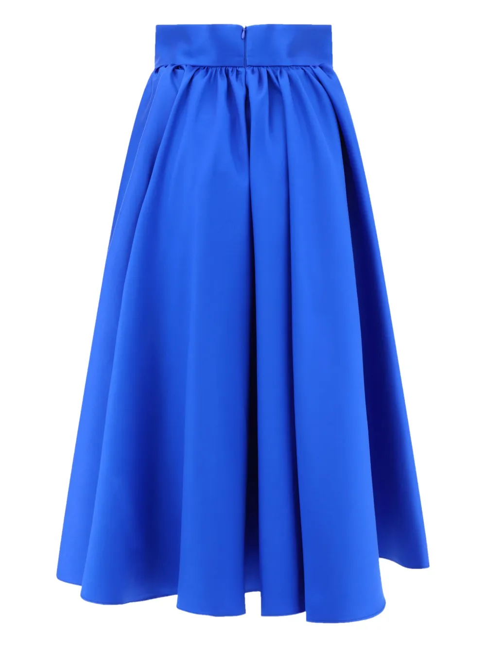 Fit Skirt With Bandeau At The Waist Skirts Blue In Blue
