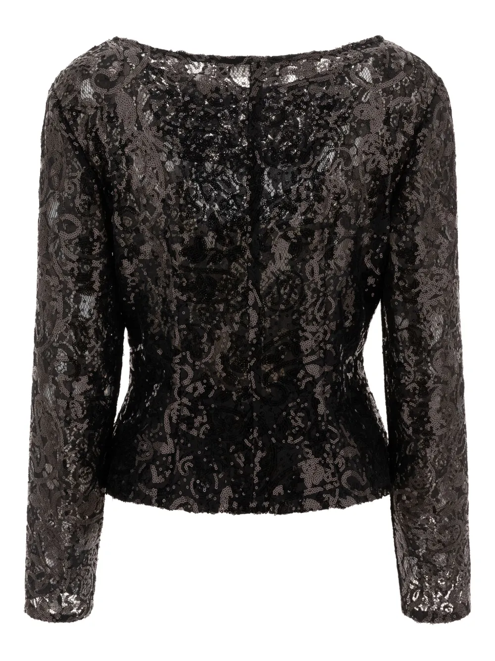 sequin lace top