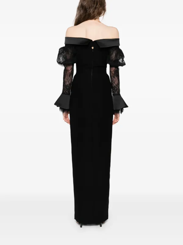 SILK LOVE & LACE Andrea Dress | Black | FARFETCH SILK LOVE & LACE Andrea Dress | Black | FARFETCH