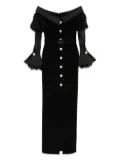 SILK LOVE & LACE Andrea dress - Black