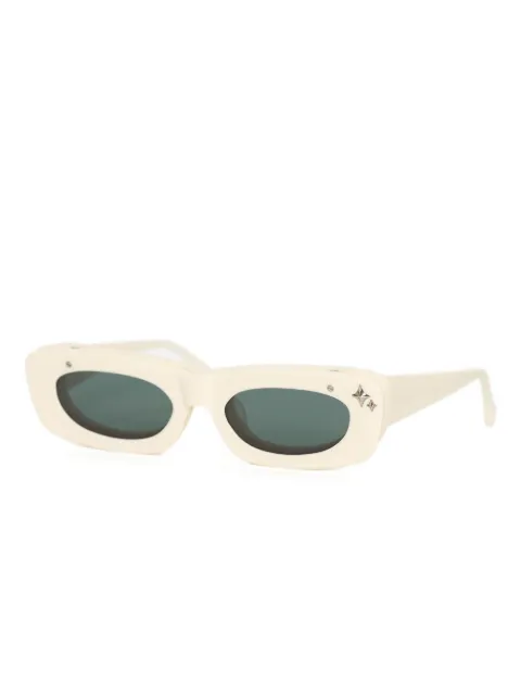 pushBUTTON lentes de sol con armazón rectangular en colaboración con Grey Ant