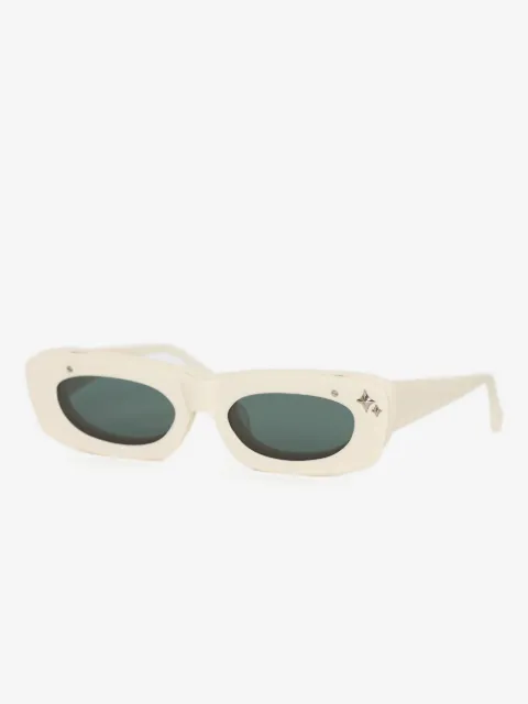 pushBUTTON نظارة شمس بإطار مستطيل x Gray Ant