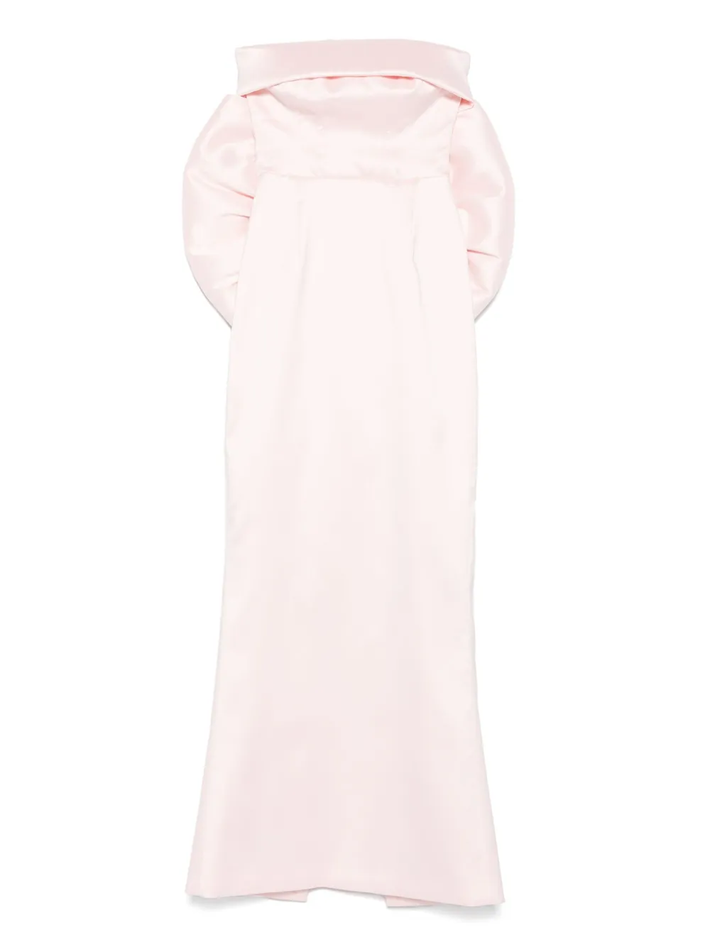 SILK LOVE & LACE Jurk met pofmouwen Roze