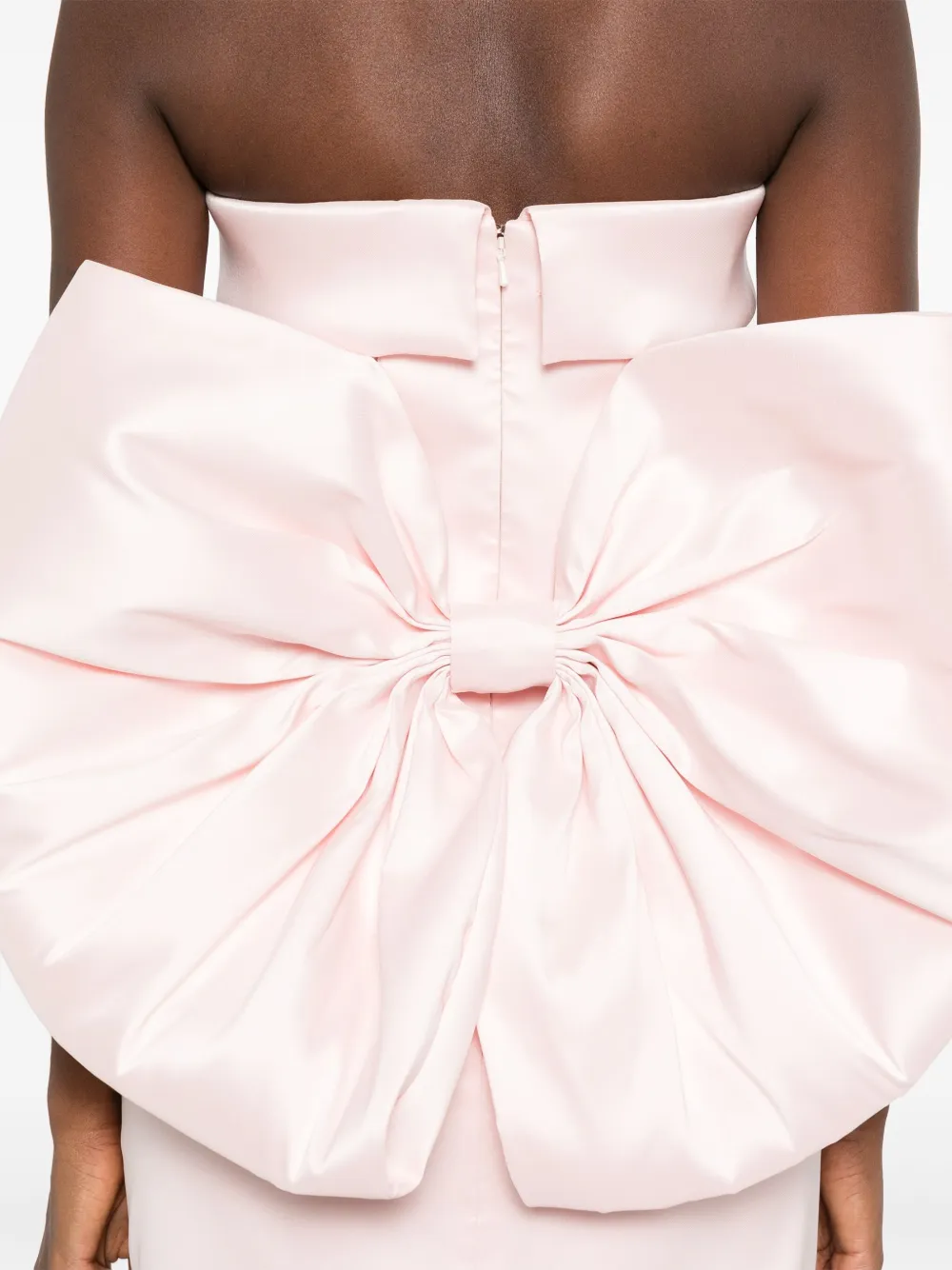SILK LOVE & LACE Jurk met pofmouwen Roze