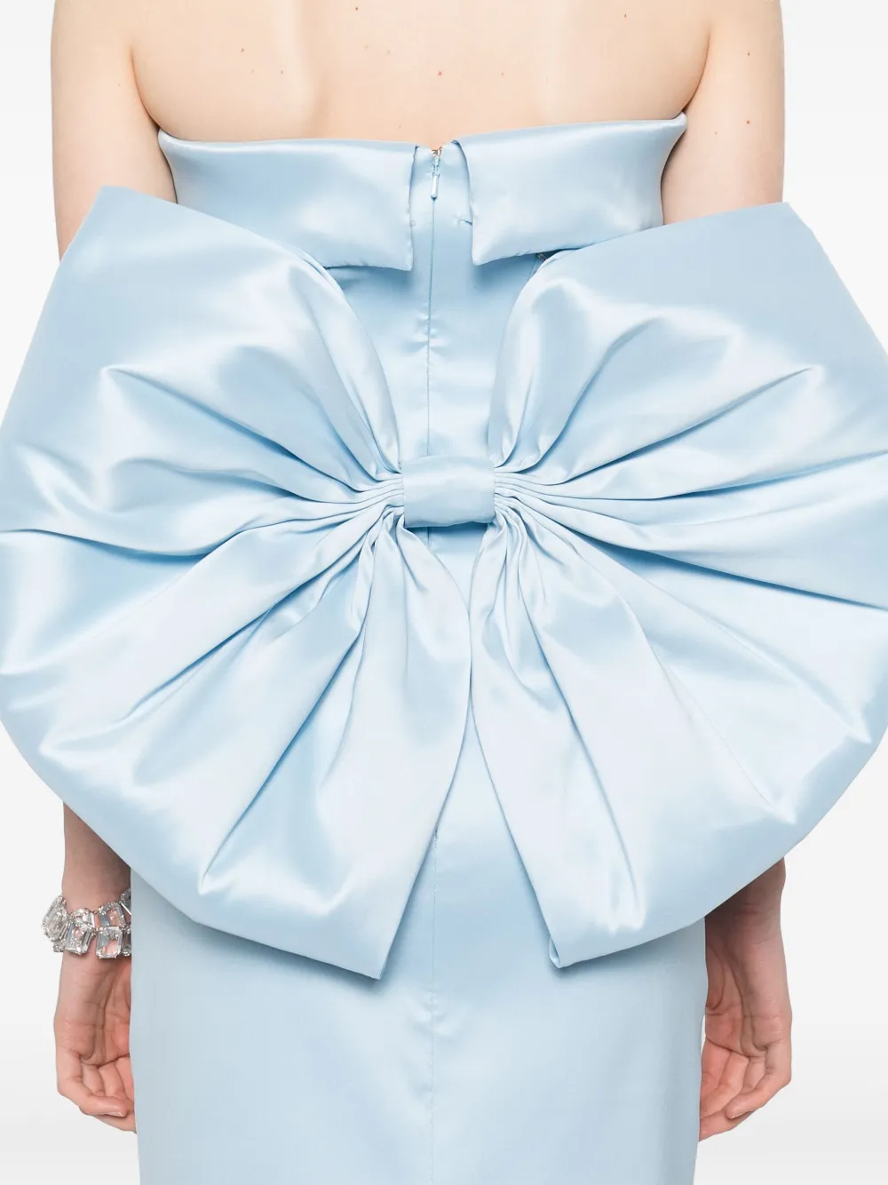 SILK LOVE & LACE Bella jurk BLUE