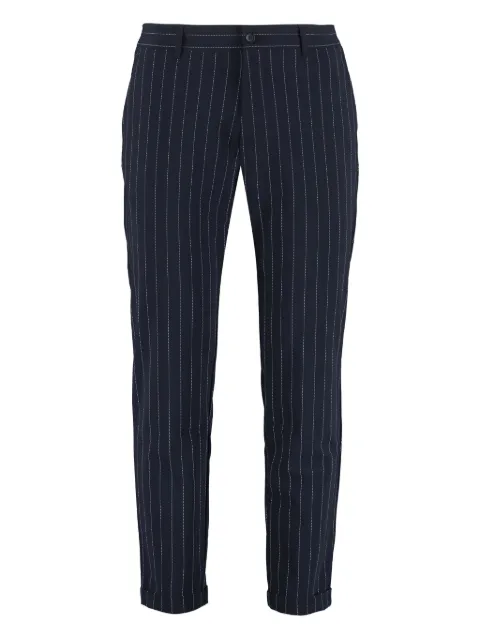 THE (Alphabet) pinstripe trousers