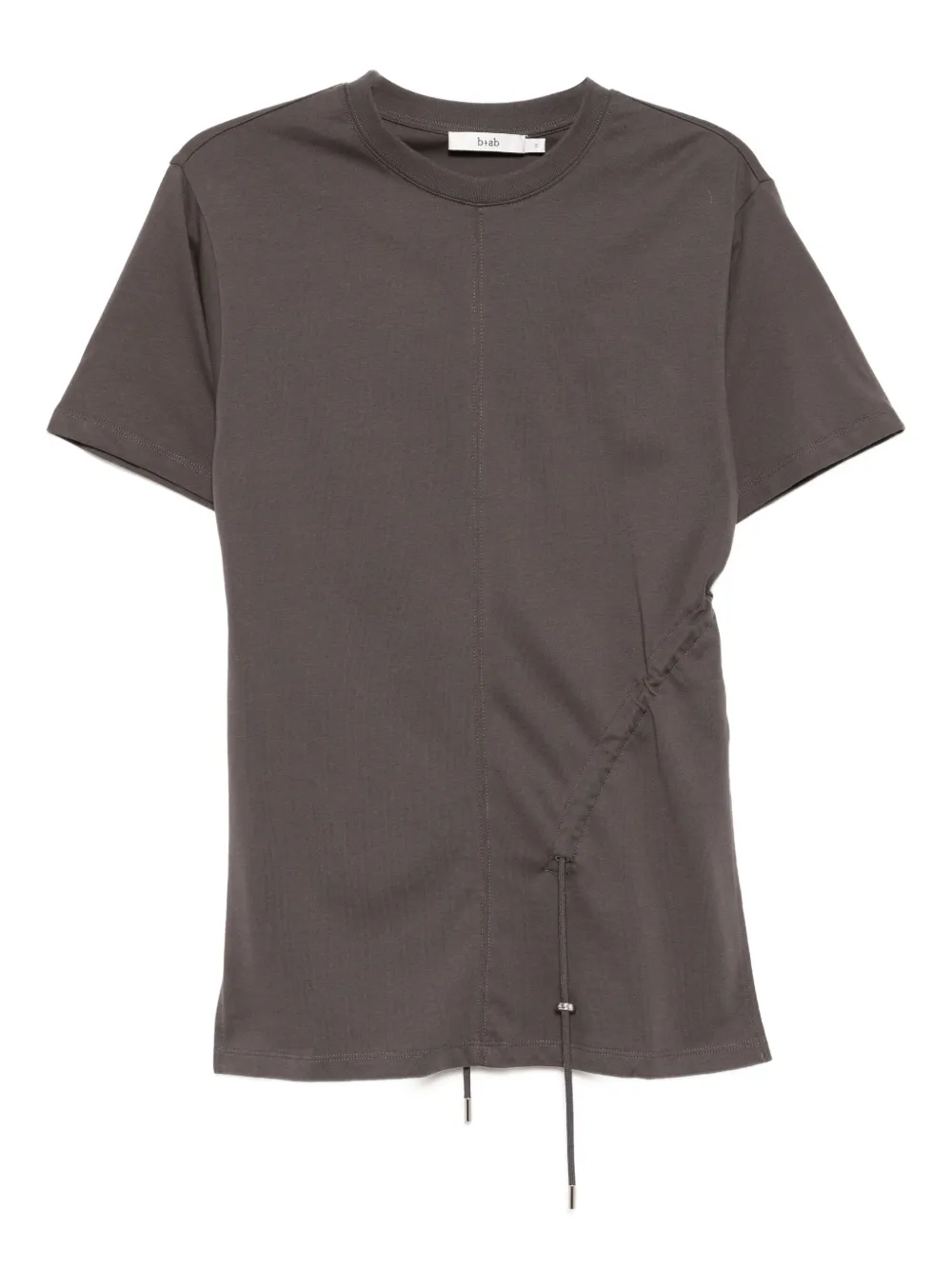 b+ab gathered T-shirt | Grey | Image 1