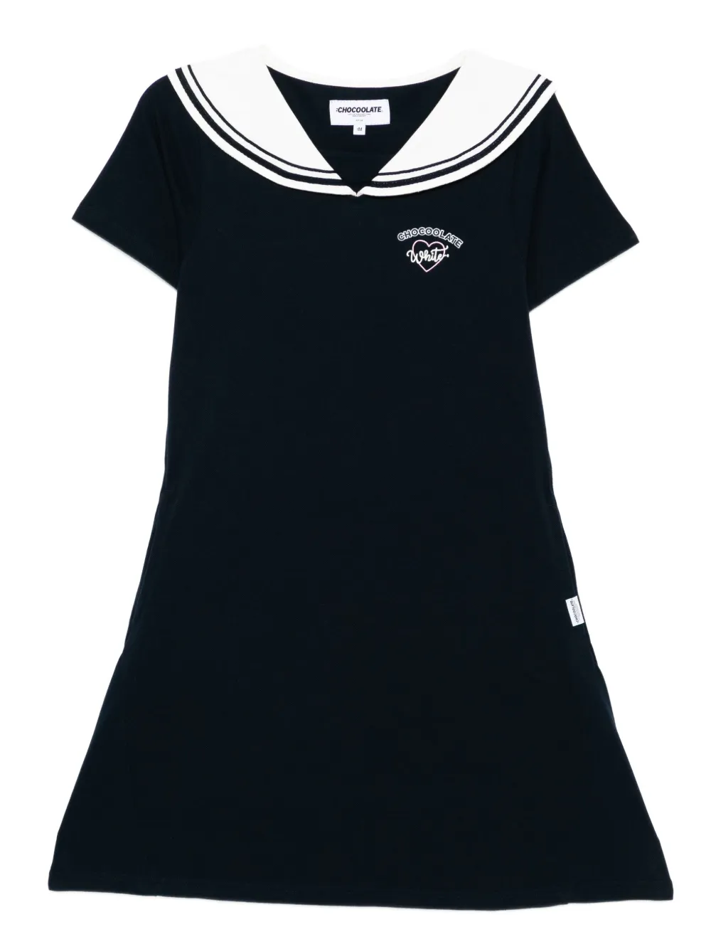 CHOCOOLATE Polojurk met matrozenkraag Blauw