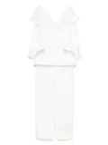 SILK LOVE & LACE Tamara dress - White