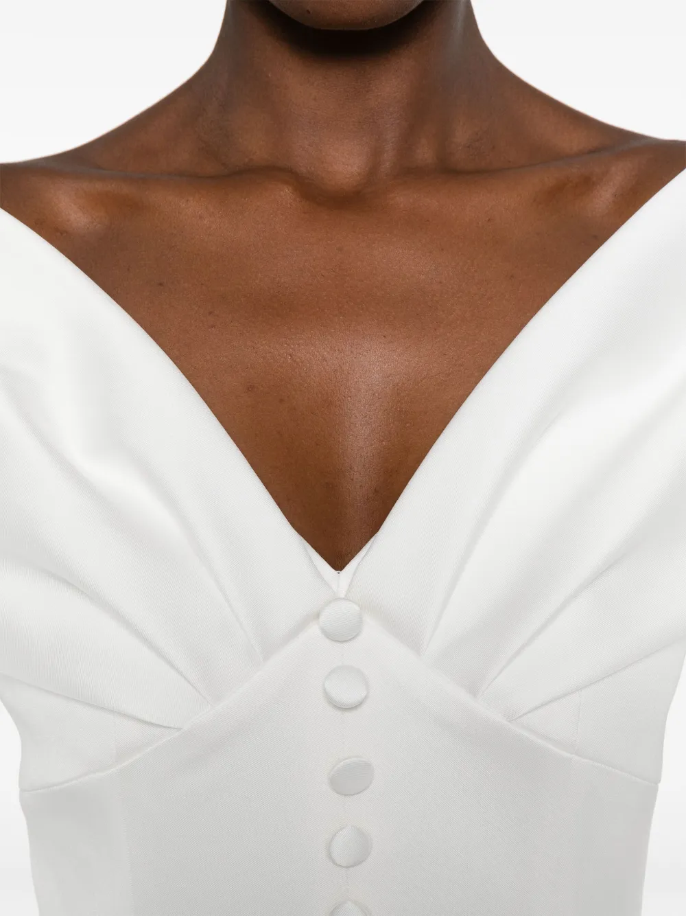 SILK LOVE & LACE Tamara jurk Wit