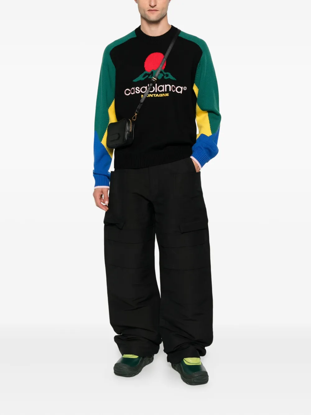 Casablanca logo-embroidered sweater | Knitted Sweaters | Image 2