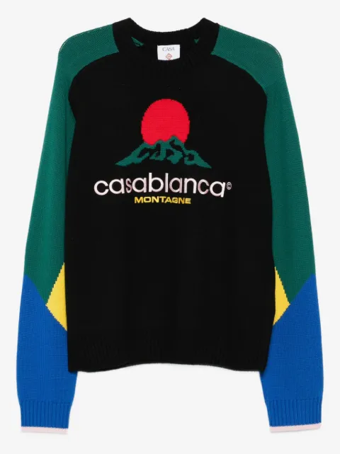 Casablanca crew-neck sweater