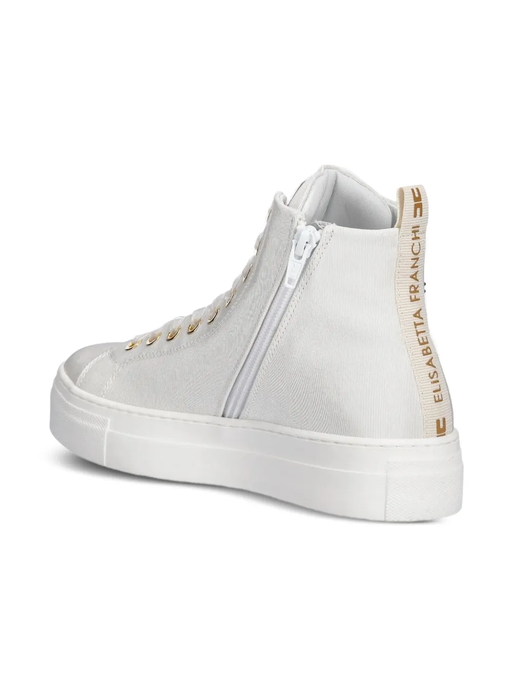 Elisabetta Franchi La Mia Bambina embellished zip-fastening sneakers | Girls Shoes | Image 2