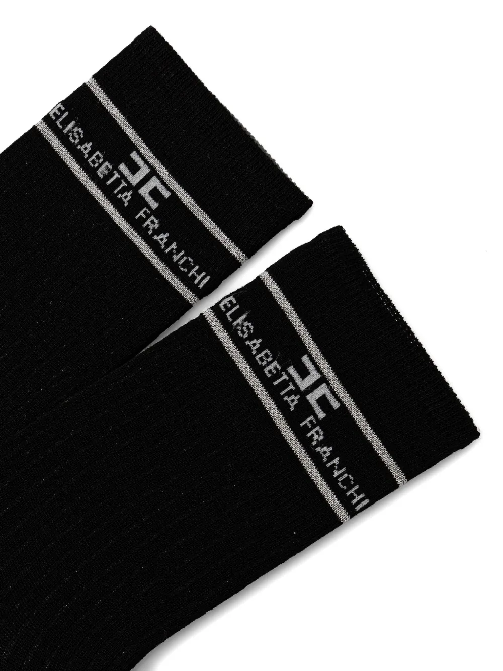 Elisabetta Franchi logo-detail socks | Image 2