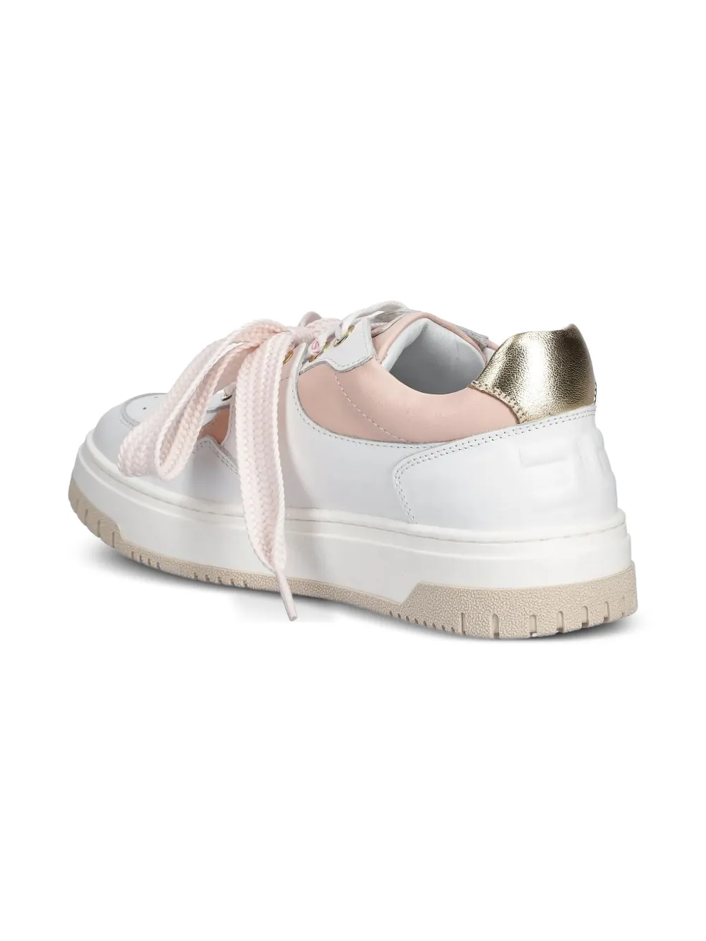 Elisabetta Franchi La Mia Bambina leather panelled sneakers | Girls Shoes | Image 2