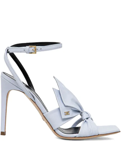 Elisabetta Franchi knotted bow-detail stiletto sandals