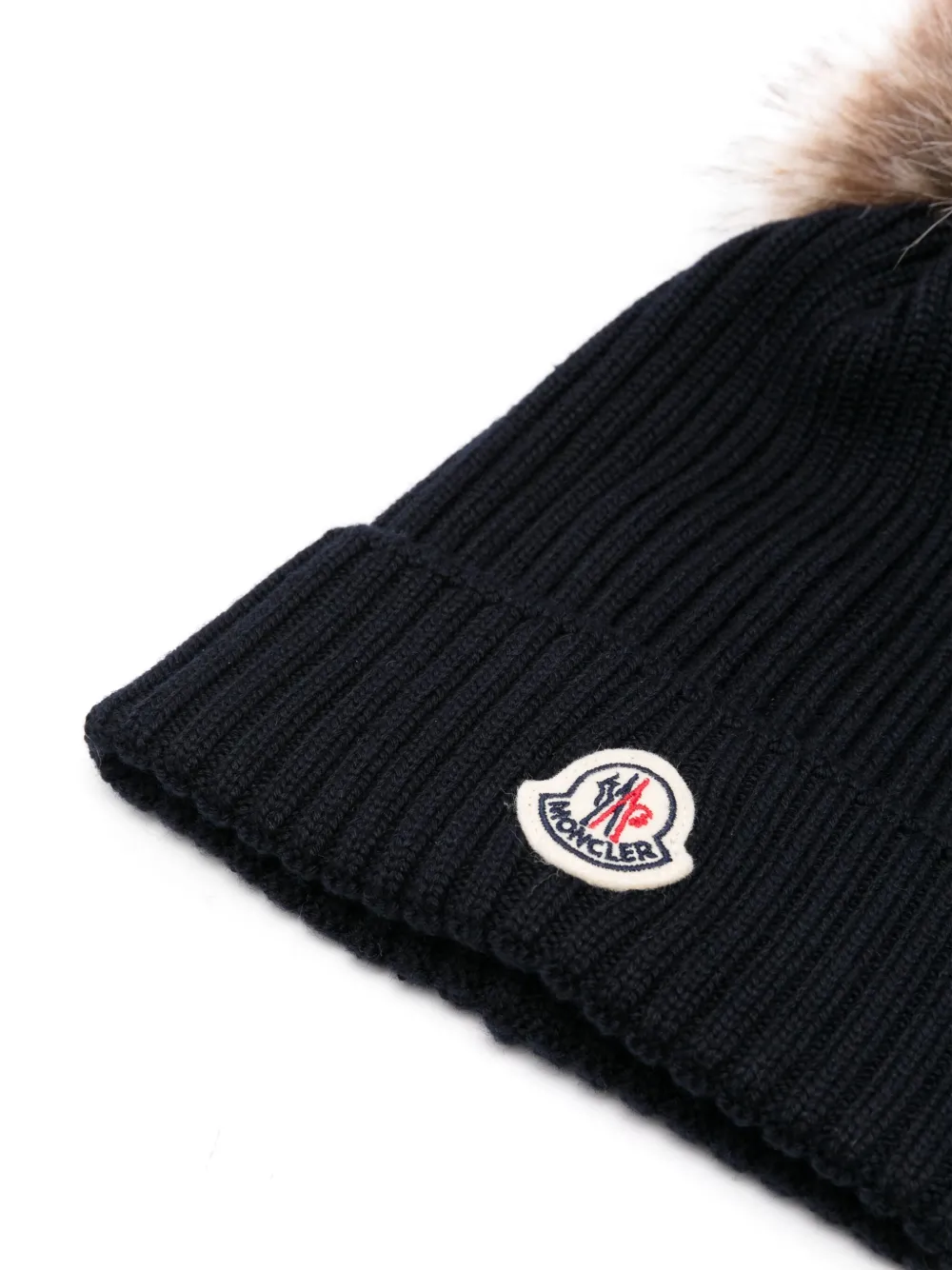Moncler Enfant gorro con aplique del logo | Sombreros tejidos | Image 2