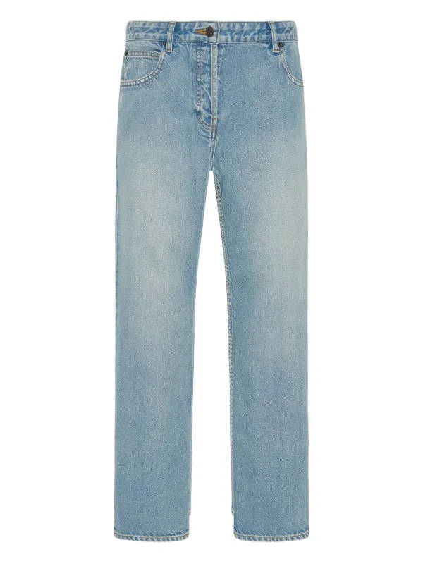 美品 THE ROW Ross Jean ストレートデニム Ross Jean Black in Denim – The Row