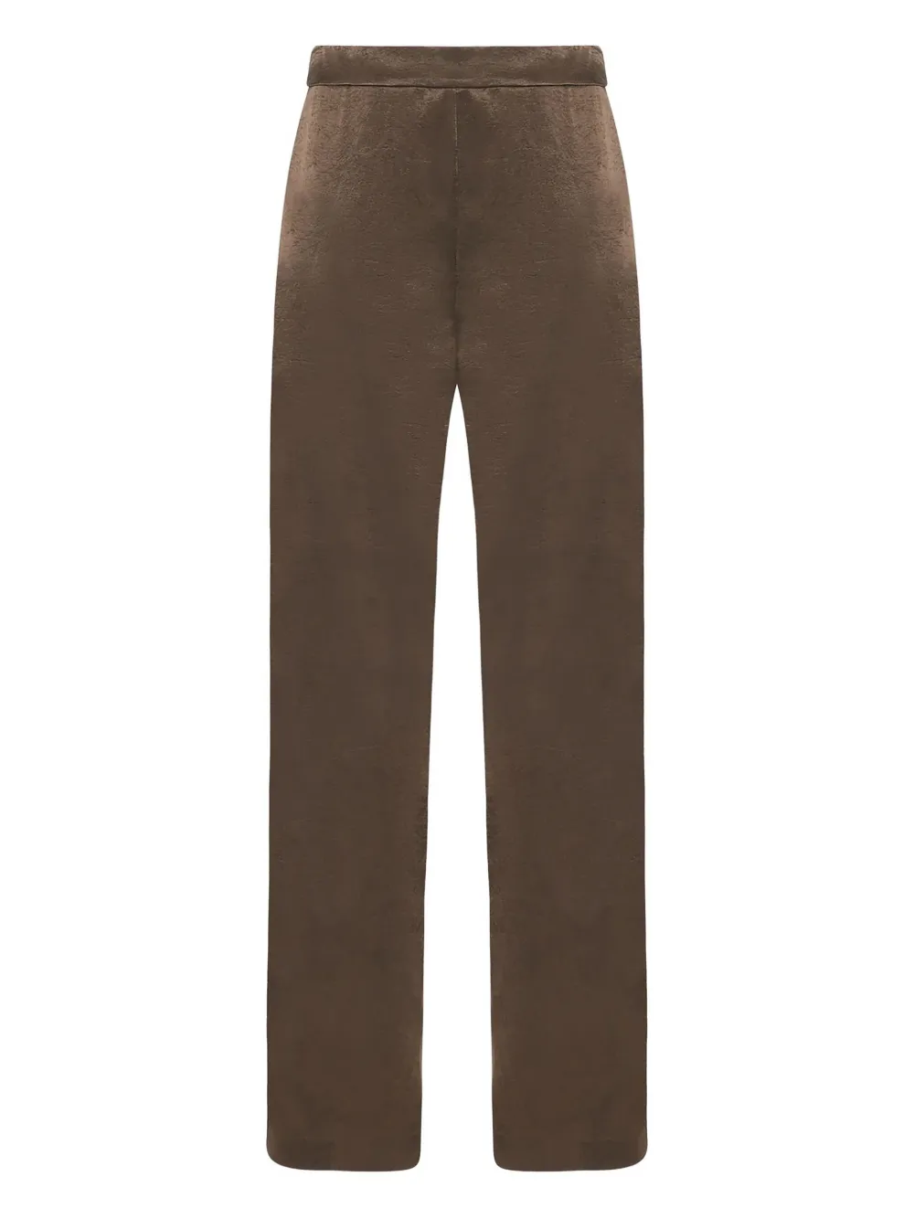 The Row Miros satin-finish trousers | Brown | Image 1