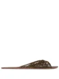 The Row Sara slides - Brown