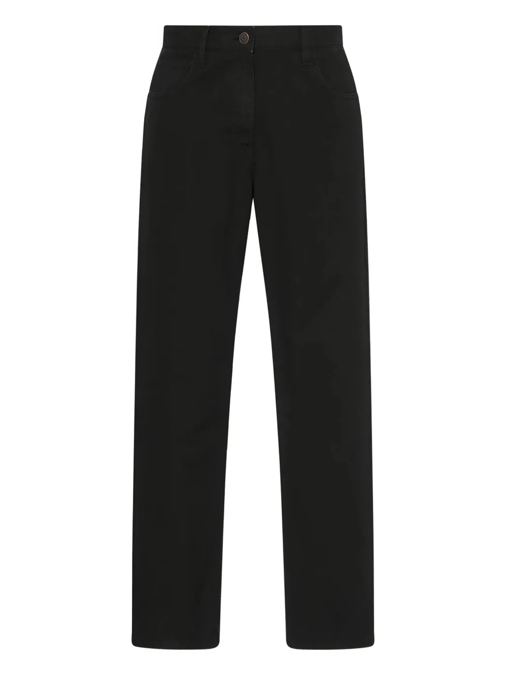 The Row logo-patch jeans | Black | Image 1