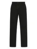 The Row logo-patch jeans - Black