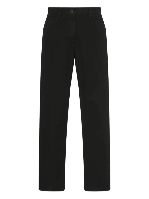 The Row jeans con parche del logo