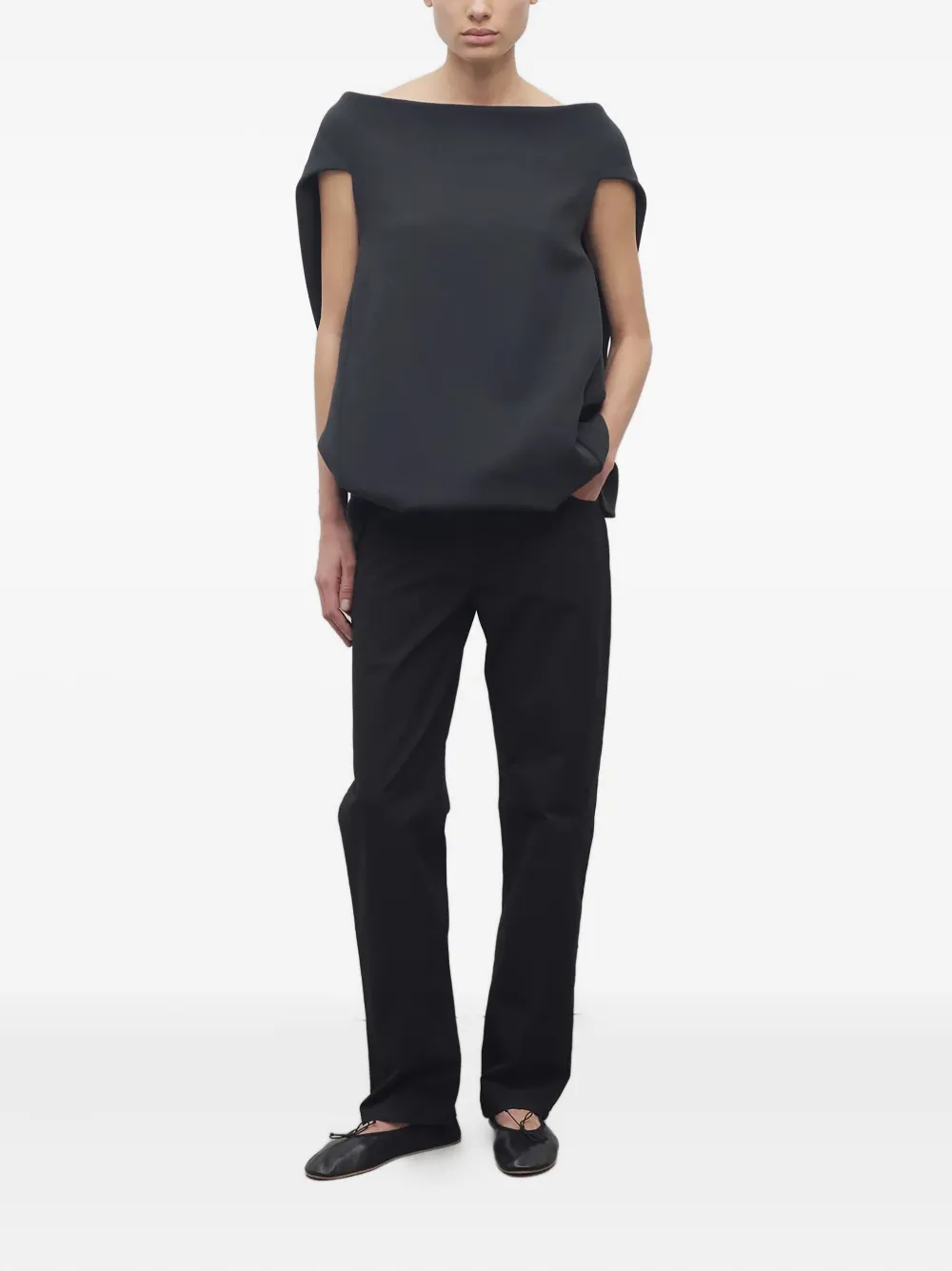 The Row logo-patch jeans | Straight-Leg Jeans | Image 2