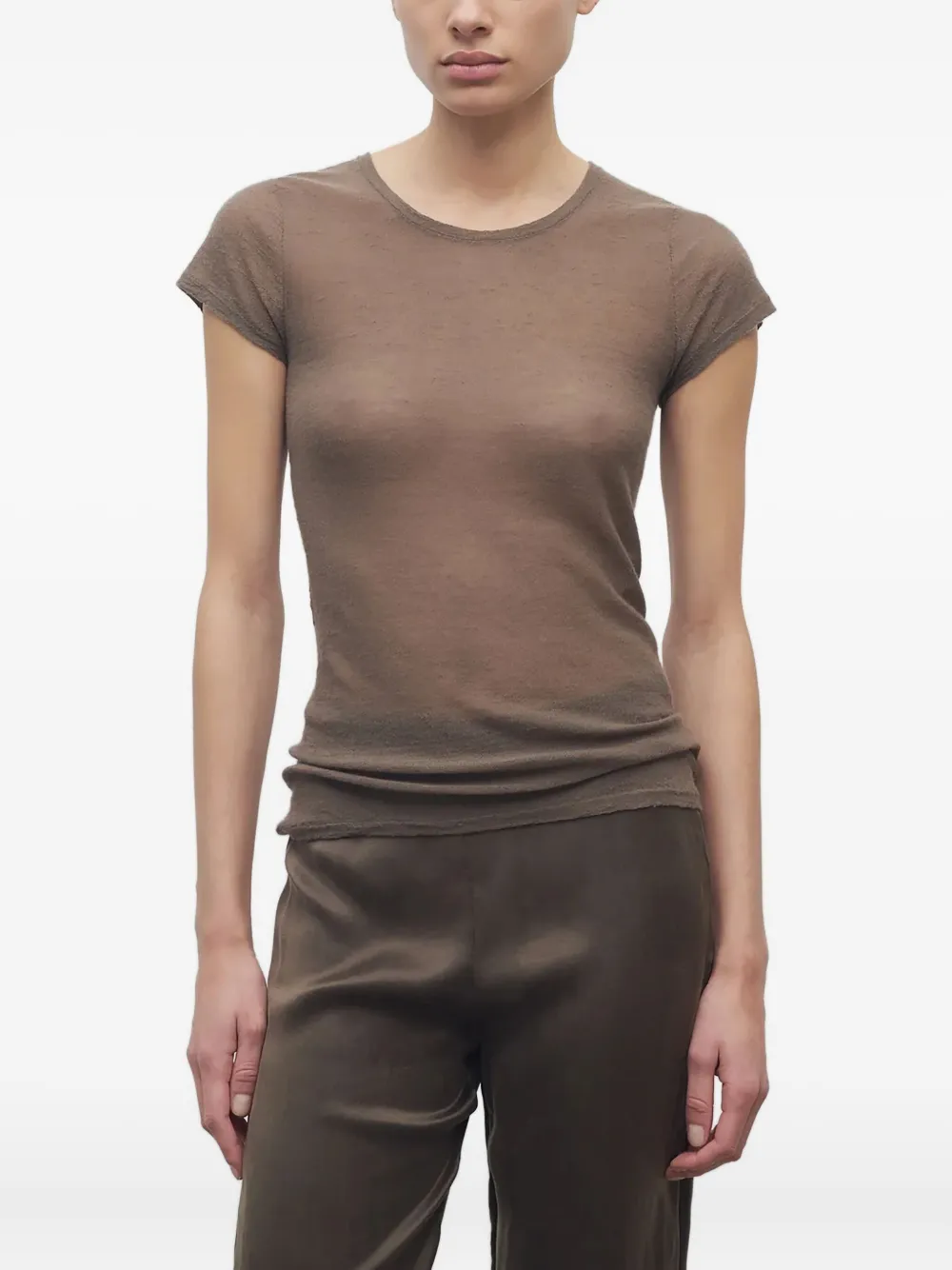 The Row Keyla T-shirt Beige