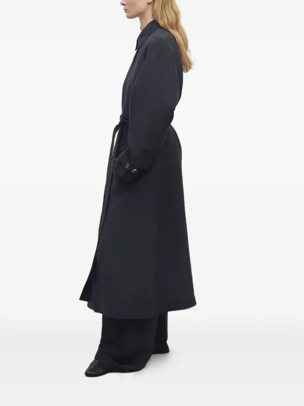 The Row Ryo コート | ブラック | FARFETCH JP